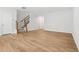 Spacious living room featuring wood-look floors and neutral paint at 2006 Regal Dr # 85, Durham, NC 27703