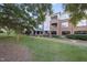 Brick building with landscaping and walkway at 3701 Baron Cooper Pass # 205, Raleigh, NC 27612