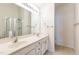 Double vanity bathroom with shower and toilet at 4108 Cherry Blossom Cir, Durham, NC 27713