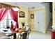 Kitchen breakfast nook with a round table and chairs at 414 Ash Lily Ct, Nashville, NC 27856