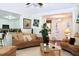 Open concept living area with kitchen and entryway views, offering a spacious and bright atmosphere at 414 Ash Lily Ct, Nashville, NC 27856