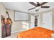 Bedroom with projector, guitar and ample space at 424 Hawthorne Ln, Burlington, NC 27215