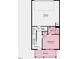 Third floor plan showing a garage, bedroom, bathroom, and porch at 433 Rowe Way, Knightdale, NC 27545