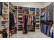 Large walk-in closet with ample shelving and hanging space at 5312 Landguard Dr, Raleigh, NC 27613