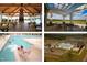 Variety of community amenities including an outdoor pavilion, pergola, pool and playground for Gathering fun and relaxation at 64 Barn Owl, Pittsboro, NC 27312