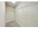 Spacious walk-in closet with wire shelving at 6422 Swatner Dr, Raleigh, NC 27612