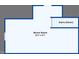 Floor plan showing bonus room, 25'9