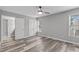 Bright bedroom with hardwood floors and ample closet space at 1 Cates Ct, Hillsborough, NC 27278