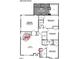 Second floor plan featuring 4 bedrooms and a loft at 1105 Opal Ln # 70, Durham, NC 27705