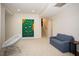 Finished basement with game area, couch and chair at 128 Bruce Dr, Cary, NC 27511