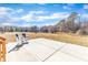 Spacious backyard with patio and open field view at 148 Aylebury Rdg, Zebulon, NC 27597