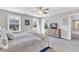 Bright bedroom featuring a cozy bed and natural light at 148 Aylebury Rdg, Zebulon, NC 27597