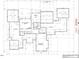 Second floor architectural plan with entertainment room, au pair suite, crafting studio/gym, and storage spaces at 274 Westhampton Dr, Pittsboro, NC 27312