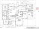 Detailed first floor plan showcasing the layout of the home, including the kitchen, bedrooms, and living spaces at 274 Westhampton Dr, Pittsboro, NC 27312