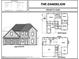 House plans, elevations, and square footage details at 2961 Forest Creek Ln, Mebane, NC 27302