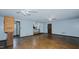 Bright living room with hardwood floors and views to kitchen at 3042 Marlborough Rd, Burlington, NC 27215