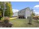 Gray house exterior with deck and fenced backyard at 316 Granite Cove Ct, Rolesville, NC 27571