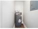 Laundry area with water heater and electrical panel at 316 S Oakwood Dr, Rocky Mount, NC 27801