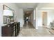 Bright and spacious foyer with hardwood floors and ample natural light at 33 Sunburst Ct, Fuquay Varina, NC 27526