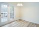 Bright dining room with access to back deck at 4304 Maggie Ct, Liberty, NC 27298