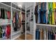 Large walk-in closet with ample shelving and hanging space at 506 Kellyridge Dr, Apex, NC 27502