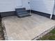 Backyard patio with brick pavers at 723 S Washington St, Rocky Mount, NC 27801