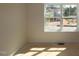 Window view of neighboring houses and the surrounding landscape at 1104 Opal Ln # 104, Durham, NC 27705