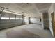 Spacious three-car garage with unfinished walls and ceiling, offering ample storage or parking at 1109 Opal Ln # 71, Durham, NC 27705