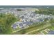 Community overview, showcasing various homes and landscape at 1141 Logperch Way, Wendell, NC 27591