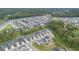Community overview, showcasing various homes and landscape at 1141 Logperch Way, Wendell, NC 27591