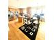 Eat in kitchen with island and stainless steel appliances at 121 Gratiot Dr, Morrisville, NC 27560