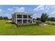 Well-manicured backyard with ample lawn space, perfect for outdoor enjoyment and activities at 14425 Nc-96 N Hwy, Zebulon, NC 27597