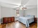 Comfortable bedroom with hardwood floors and ample closet space at 14425 Nc-96 N Hwy, Zebulon, NC 27597