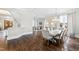 Dining Room features hardwood floors that flow through the home at 14425 Nc-96 N Hwy, Zebulon, NC 27597
