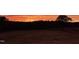 Spectacular sunset over fields and trees at 14425 Nc-96 N Hwy, Zebulon, NC 27597