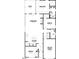 Detailed floor plan illustrating the layout of the home's rooms and dimensions at 150 W Saltgrass Ln, Smithfield, NC 27577