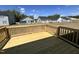 New construction back deck overlooks the yard and other new homes in this neighborhood at 160 W Saltgrass Ln, Smithfield, NC 27577