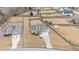 Aerial view of house and property, showing its location and size at 1704 Little Drake Ave, Willow Springs, NC 27592