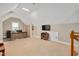 Spacious bonus room perfect for a home office or entertainment at 1704 Little Drake Ave, Willow Springs, NC 27592