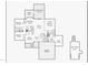 Floor plan showing 3 bedrooms, bonus room, and 2 car garage at 1704 Little Drake Ave, Willow Springs, NC 27592