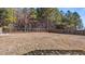 Spacious backyard with a wooden fence at 467 Joseph Alexander Dr, Fuquay Varina, NC 27526