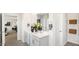 Double vanity bathroom with a walk-in closet at 6461 Alfalfa Ln, Wake Forest, NC 27587