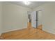 This bedroom has a big closet and lots of floor space at 6645 Austin Creek Dr, Wake Forest, NC 27587