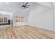 Spacious living area features large windows and an open layout, perfect for entertaining at 1040 Southern High School Rd, Burlington, NC 27215