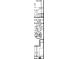Plot plan showing dimensions, slab foundation, and one-car garage at 1109 Mountain Crown St, Durham, NC 27703