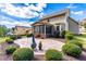 House with patio, landscaping, and screened porch at 1294 Fieldtrial Cir, Garner, NC 27529