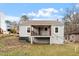Back of house featuring a porch perfect for enjoying outdoor living at 1606 James St, Durham, NC 27707