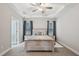 Bright bedroom with a queen-size bed and plenty of closet space at 165 Turlington Rd, Dunn, NC 28334