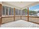 Spacious deck with wooded views at 165 Turlington Rd, Dunn, NC 28334