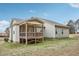 House exterior with a backyard at 165 Turlington Rd, Dunn, NC 28334